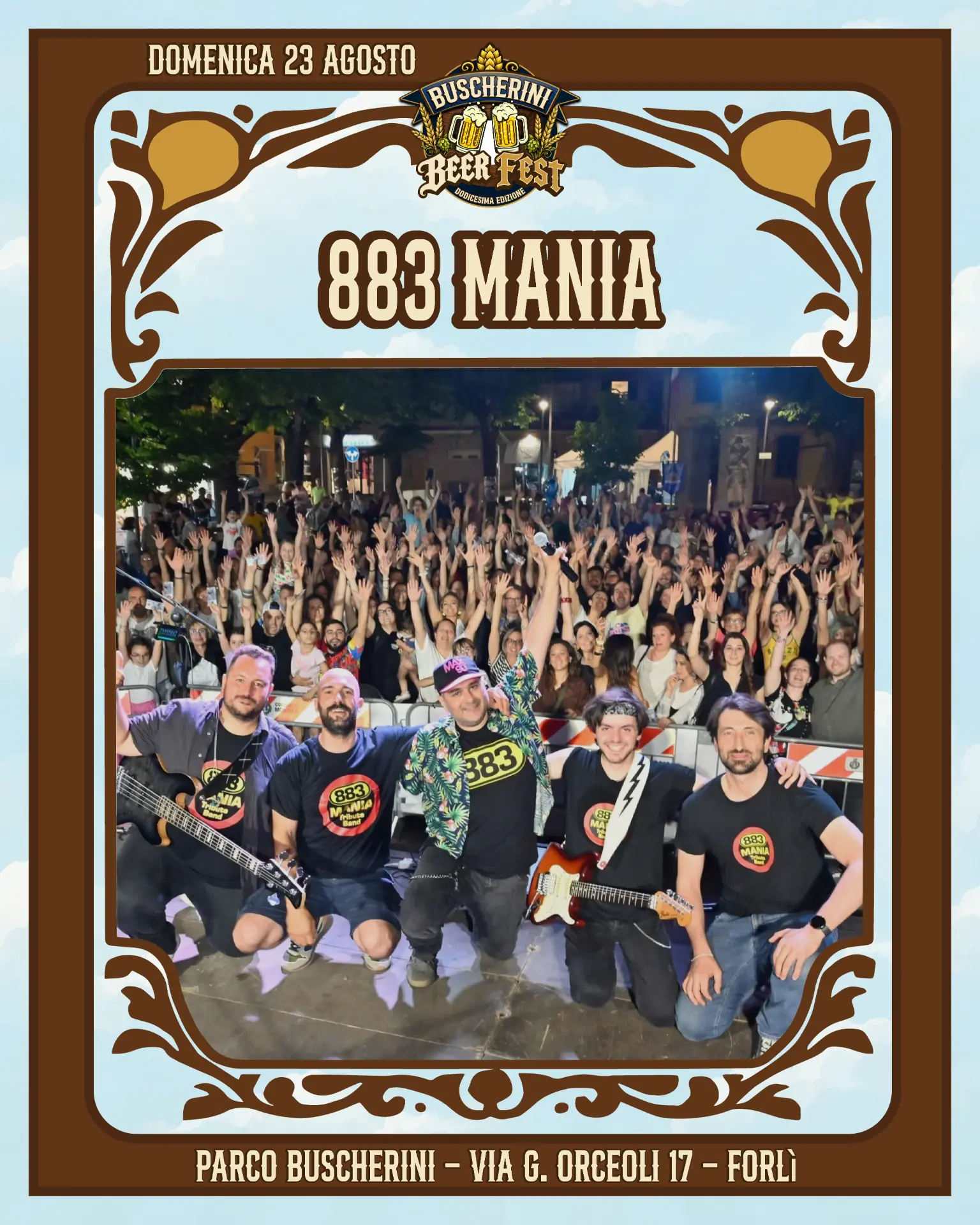 Locandina 883 Mania