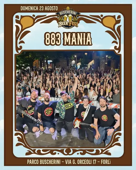 Locandina 883 Mania